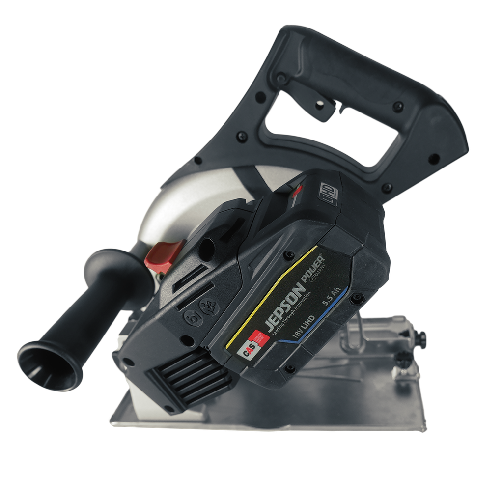 HDC 8203E Cordless Metal Cutting Circular Saw incl. 2 Batteries 18V, 5.